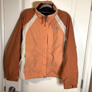 The North Face Women's Jacket Size S/P Orange HyVent Coat Skiing Snow Outdoors